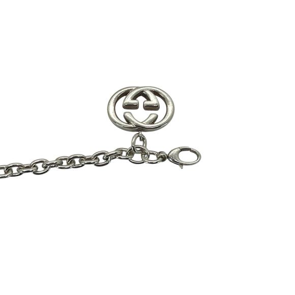 Gucci GG Sterling Silver Charm Bracelet - Picture 5 of 9